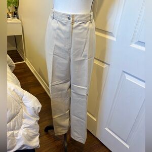🌷L.L.Bean Classic Fit Khaki Chino Pants Womens 16 Straight Leg  Cotton 3/$30